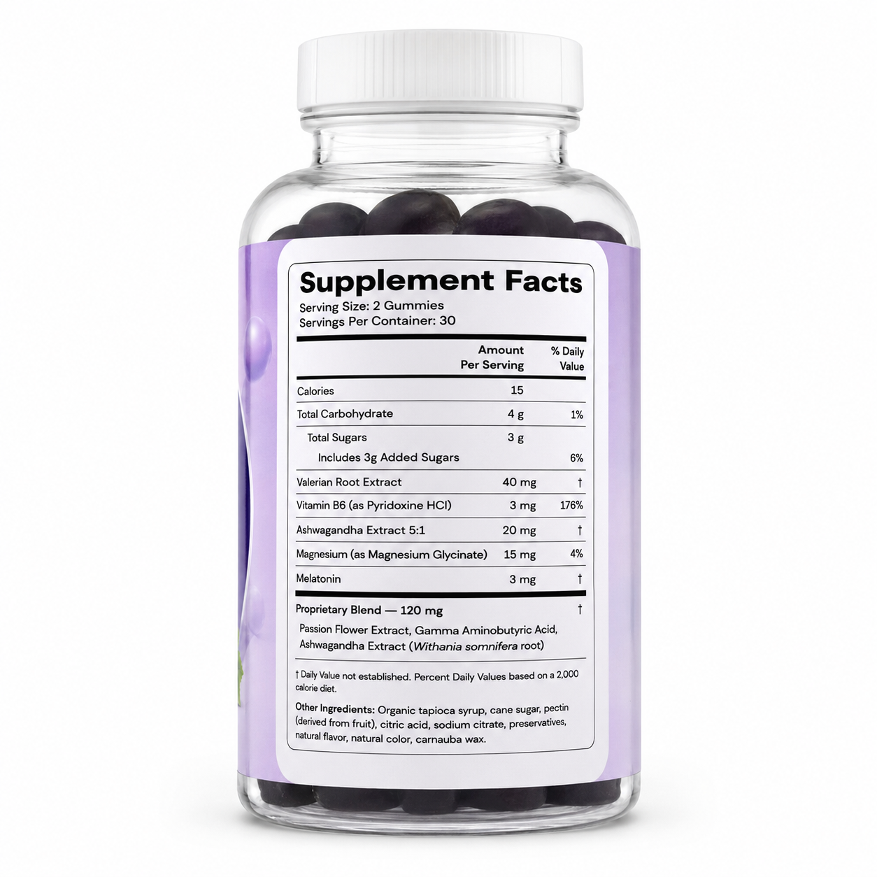 Healthfy Calm Jet Sleep + Relaxation Gummies